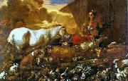 Entrada dos Animais na Arca de Noe, CASTIGLIONE, Giovanni Benedetto